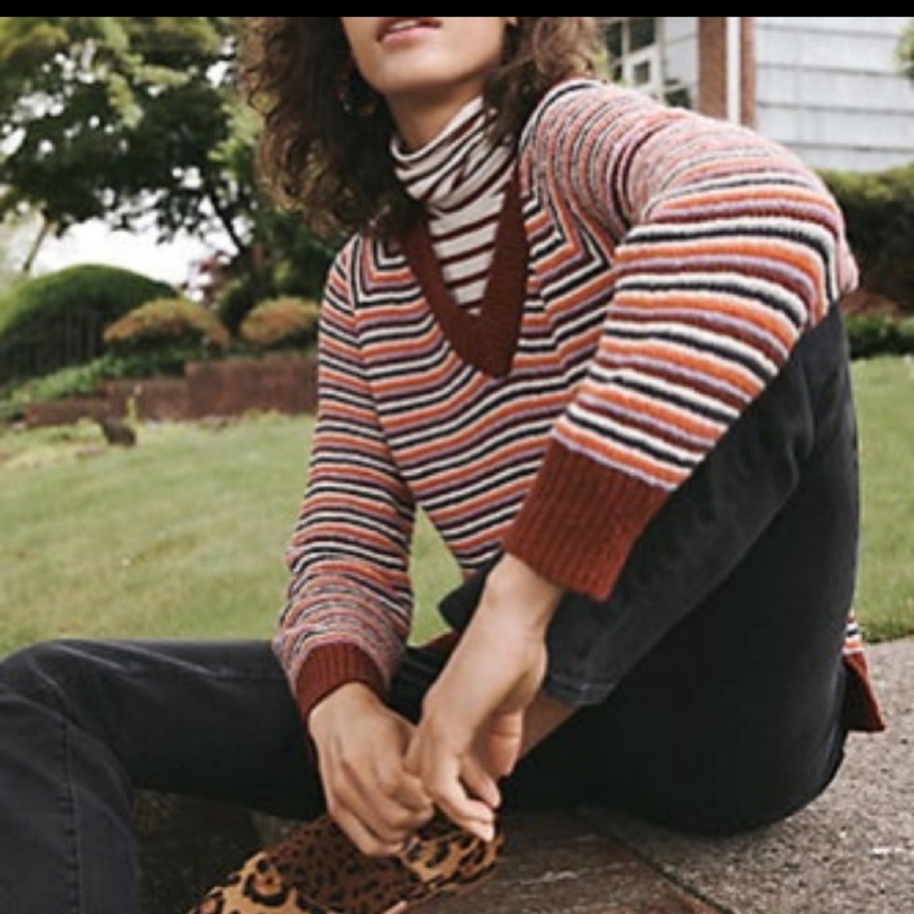 Madewell Arden V Neck Sweater